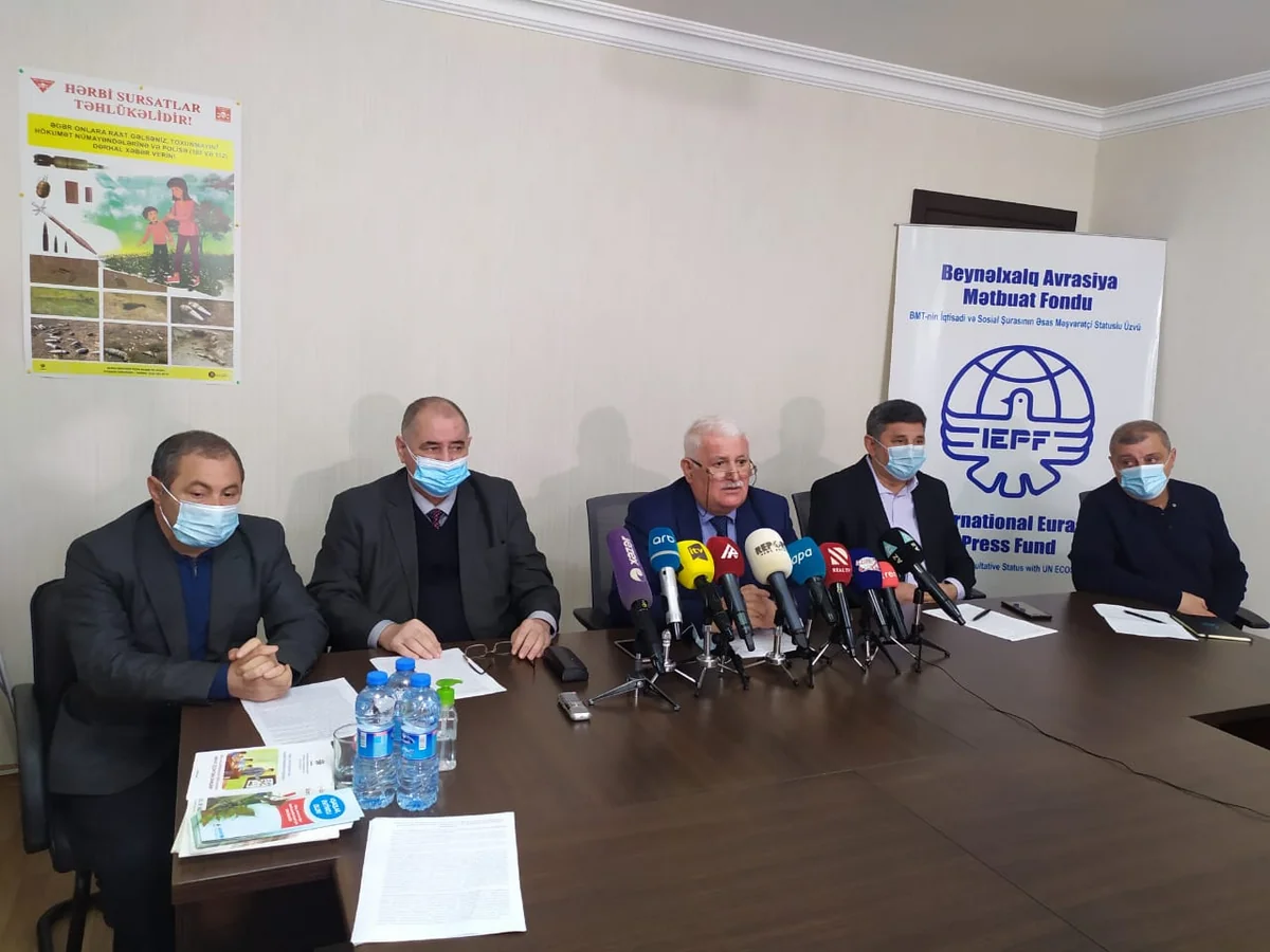 Azerbaijani NGOs appeal to international organizations over Armenia's refusal to provide maps of mined territories