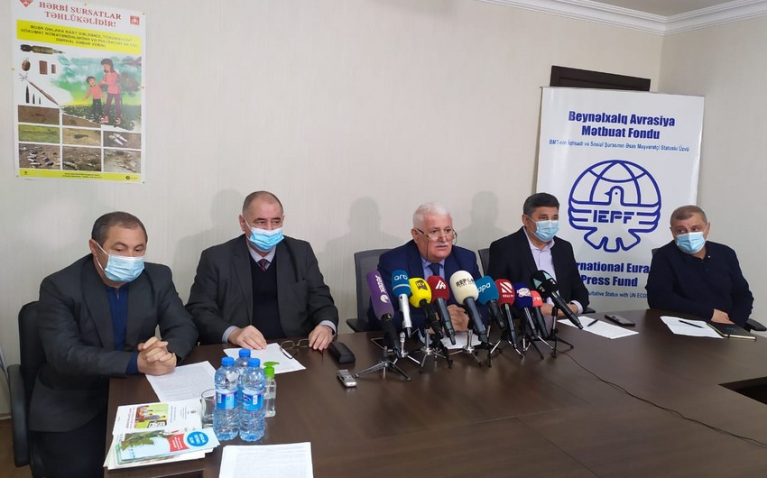 Azerbaijani NGOs appeal to international organizations over Armenia's refusal to provide maps of mined territories