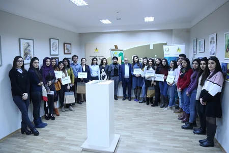 Art exhibition features motives of Afag Masud's story 'Sparrows'