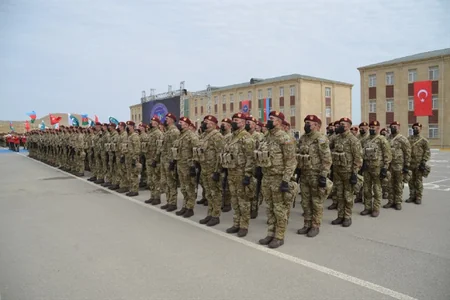 Footage from opening of Azerbaijan, Turkey, Pakistan special forces' exercises