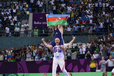 Azərbaycan Bakı 2015də daha bir qızıl medal qazanıb - FOTO