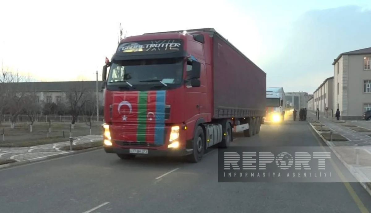 Azerbaijan's Nakhchivan sends 11 more aid trucks to Turkiye