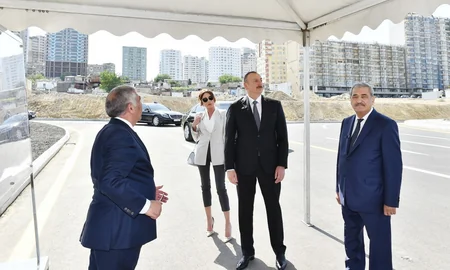 Prezident İlham Əliyev Yasamal rayonunda yeni tikilən yolların açılışında iştirak edib - YENİLƏNİB