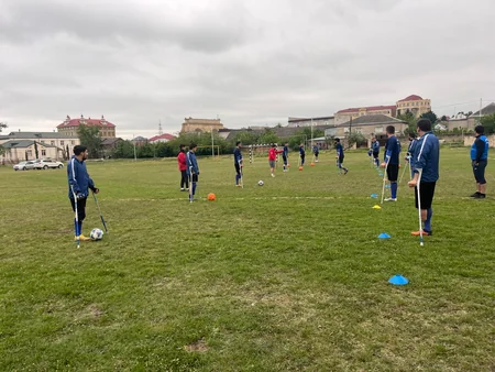 Azərbaycanın amputant millisi Türkiyə klubu ilə birlikdə toplanışa başlayıb