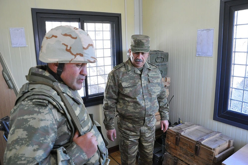 Zakir Həsənov Naxçıvan istiqamətində işğaldan azad edilmiş ərazilərdə olub