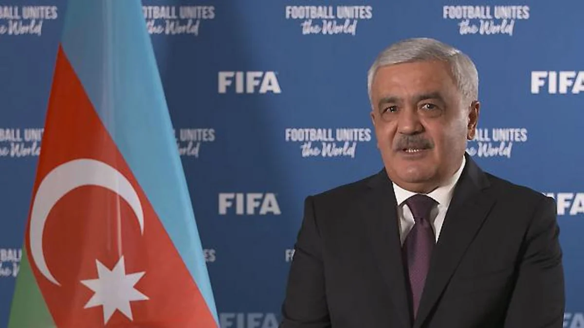 Rövnəq Abdullayev: FIFA-nın Azərbaycan futboluna dəstəyi davam edəcək