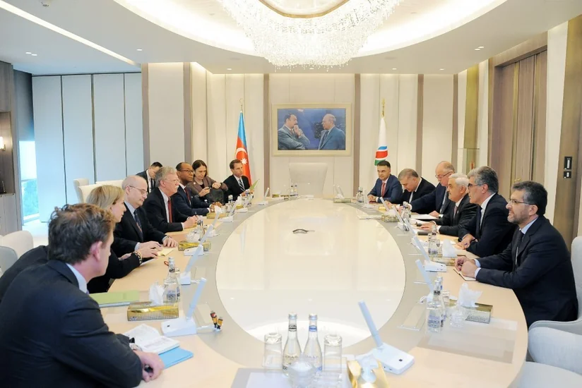 Руководство SOCAR и Джон Болтон обсудили реализуемые Азербайджаном энергопроекты