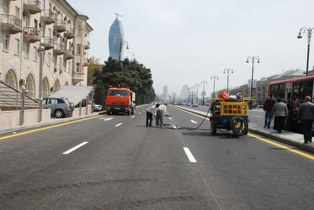 Heydər Əliyev prospektində əsas yol sabah açılacaq