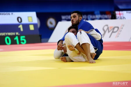 Azərbaycan cüdoçusu dünya çempionatında beşinci yeri tutub - YENİLƏNİB-9