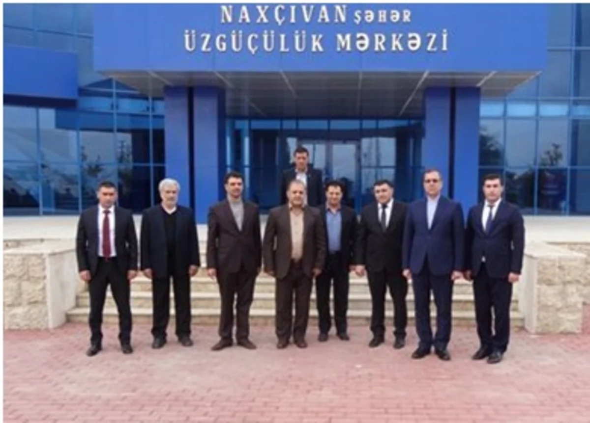 Qərbi Azərbaycan vilayətinin nümayəndə heyəti Naxçıvanın idman imkanları ilə tanış olub