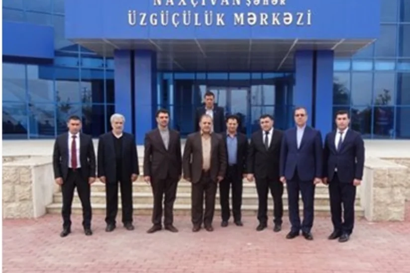 Qərbi Azərbaycan vilayətinin nümayəndə heyəti Naxçıvanın idman imkanları ilə tanış olub