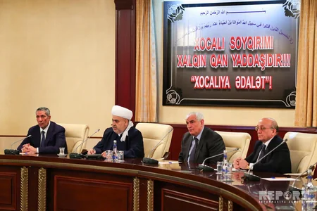 Heads of confessions in Azerbaijan appeal to international organizations over 25th anniversary of Khojaly genocide