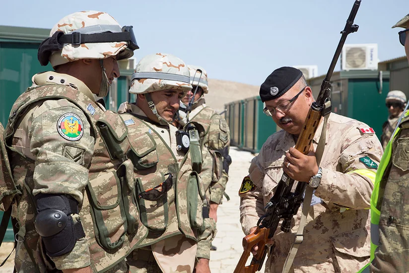 Azərbaycan Silahlı Qüvvələrinin motoatıcı taborunun NATO qiymətləndirməsi üzrə təlimi başlayıb