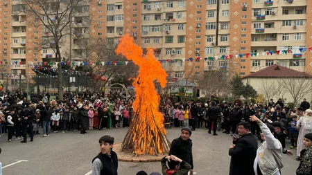 Abad məhəllələrdəki Novruz şənlikləri davam edir
