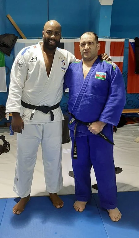 Azerbaijani judokas join trainings with Olympic champions