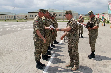 Hərbi hissənin yaradılmasının ildönümü münasibətilə tədbir keçirilib