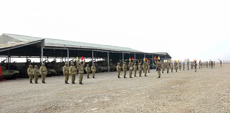 Azerbaijani exclave Special Army headquarters carries out unscheduled inspects in tank division