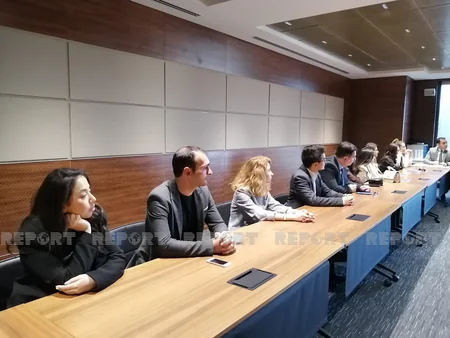 Fərid Cəfərli Türkiyədəki azərbaycanlı tələbə və gənc fəallarla görüşüb