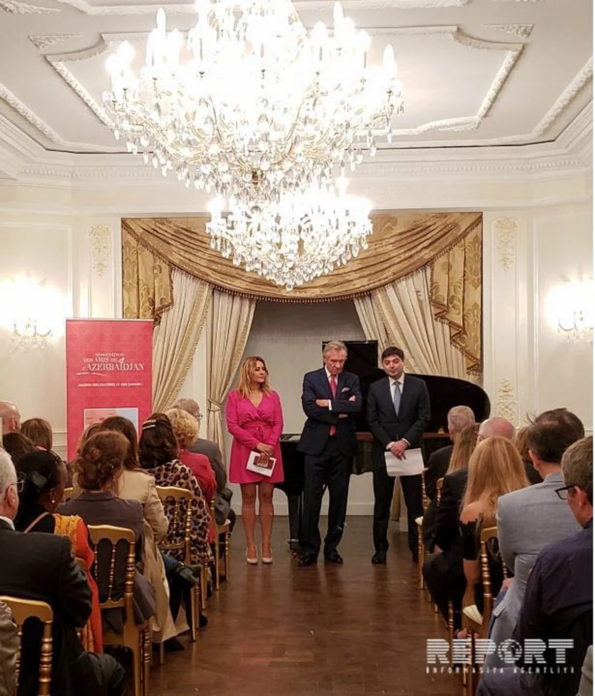 Parisdə Azərbaycanda qadınlara səsvermə hüququnun verilməsinin 100 illiyi münasibətilə konsert keçirilib - FOTO