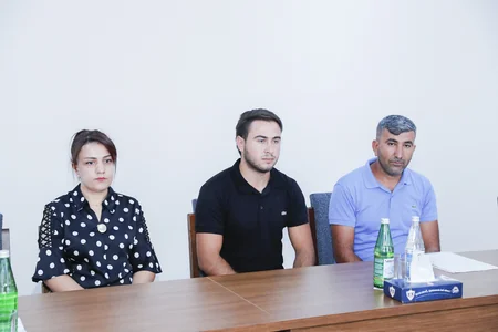 Məcnun Məmmədov Naxçıvanda vətəndaşları qəbul edib