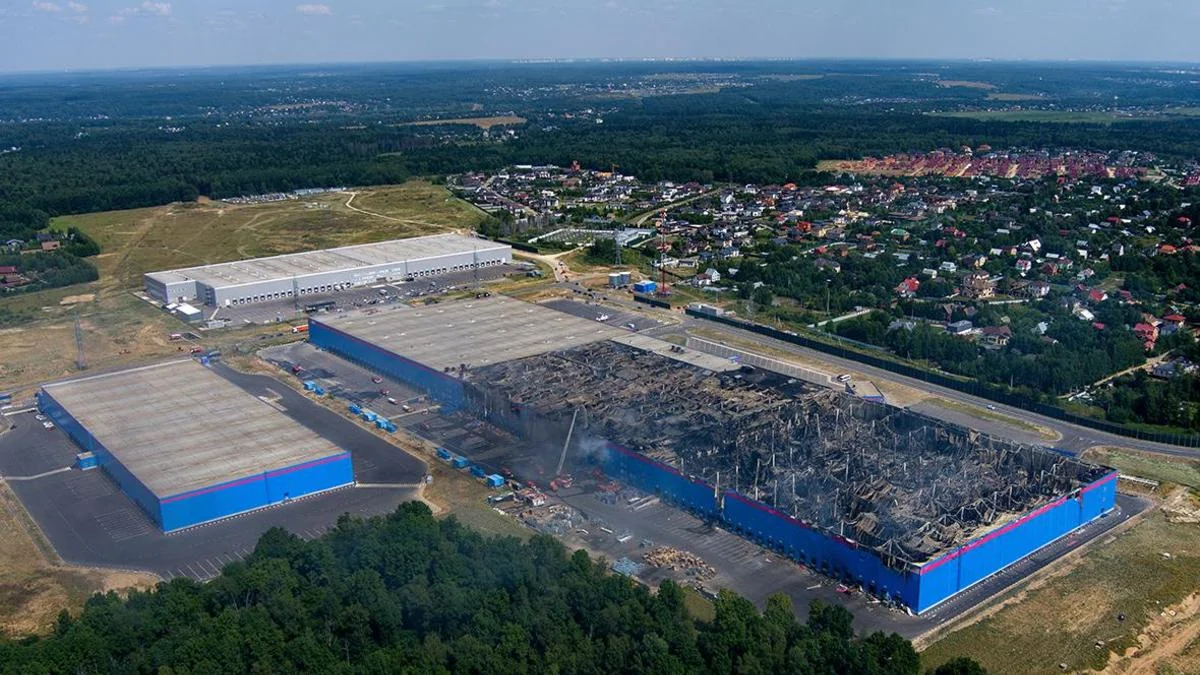 Ozon подал иск на $56 млн к владельцу сгоревшего склада в Истре
