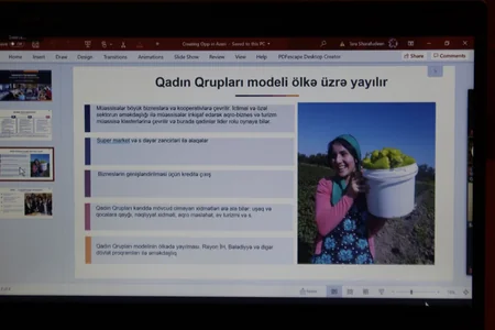 Azərbaycan Kənd Qadınları Assosiasiyası üzvləri ilə görüş keçirilib