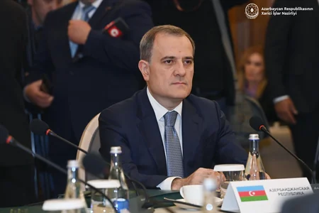 Azerbaijani FM Bayramov says 'discussed wide range of issues' at CIS Foreign Ministers' Council