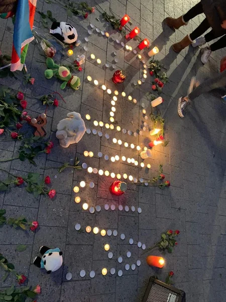 Hannover azərbaycanlıları Gəncə terroru qurbanlarının xatirəsini yad edib