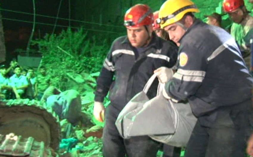 Rescue operation in building exploded in Khirdalan completed