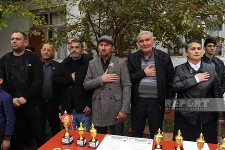 Sabirabadda Vətən müharibəsi şəhidinin xatirə abidəsi açılıb