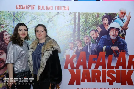 В CinemaPlus прошёл показ фильма Kafalar karışıq