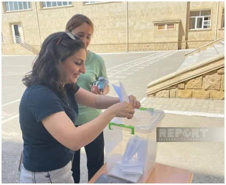 Exit polls underway as Azerbaijan holds snap parliamentary elections