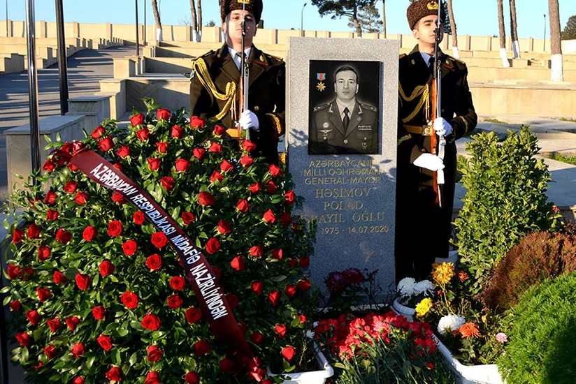General-mayor Polad Həşimovun xatirəsi yad edilib