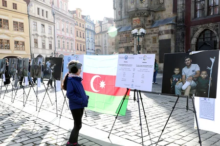 Snapshots of Sorrow: Azerbaijan's mine victims remembered in Prague