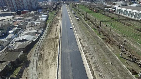 Bakının mərkəzinə doğru yeni yolun inşası başa çatır - VİDEO
