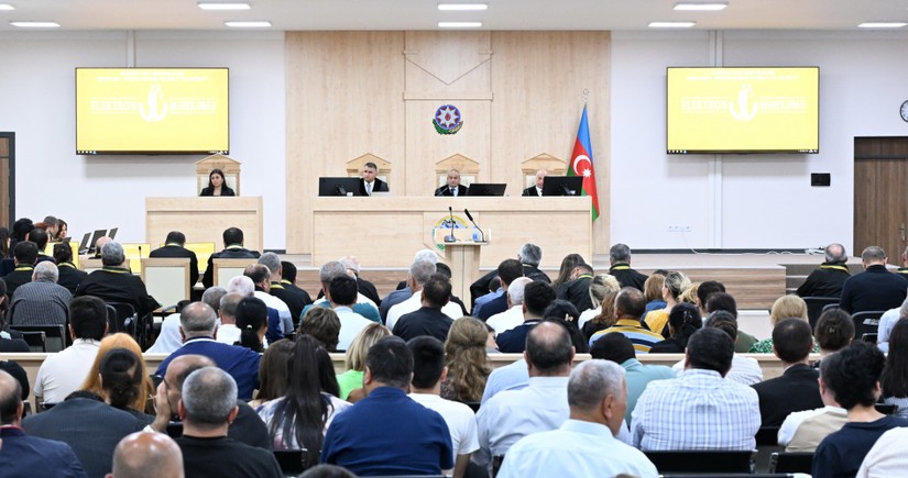 Проходит судебное заседание по уголовному делу армян, обвиняемых в совершении военных преступлений