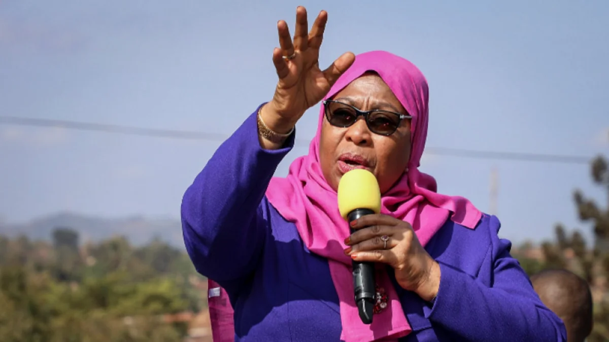 Tanzaniyada ilk dəfə qadın prezident olub