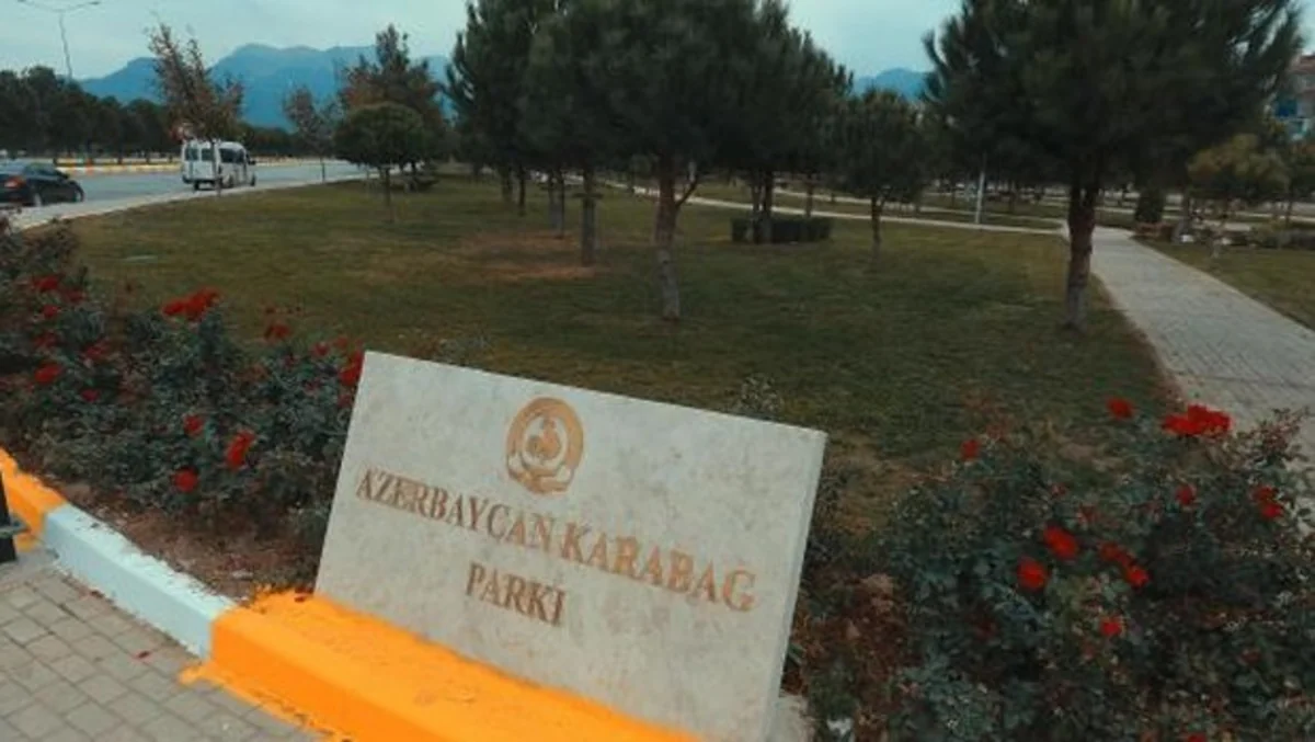Türkiyənin Dənizli şəhərində Xocalı soyqırımı qurbanlarına həsr olunan park salınıb