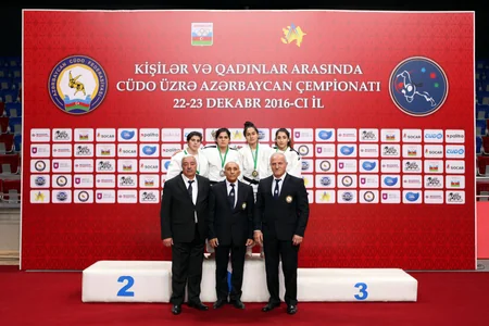 Cüdo üzrə ölkə çempionatının ilk günündə 9 çəki dərəcəsində qalib müəyyənləşib