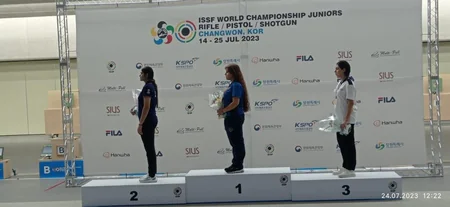 Azərbaycan atıcısı dünya çempionatında qızıl medal qazanıb