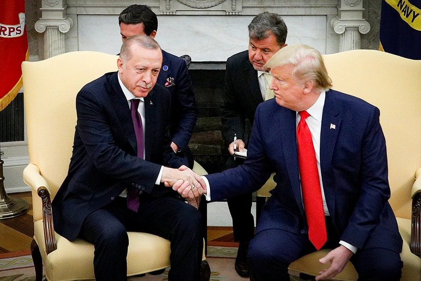 Trump praises his conversation with Erdogan as productive