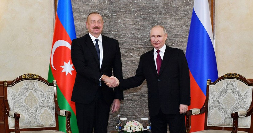 Vladimir Putin Azərbaycan Prezidentini təbrik edib