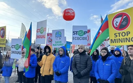 Участники акции на дороге Ханкенди-Лачын проявляют высокую активность и на 51-й день акции