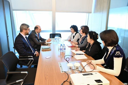 SOCAR-da Qazaxıstanın “Münaişi qız” qadın klubunun üzvləri ilə görüş keçirilib