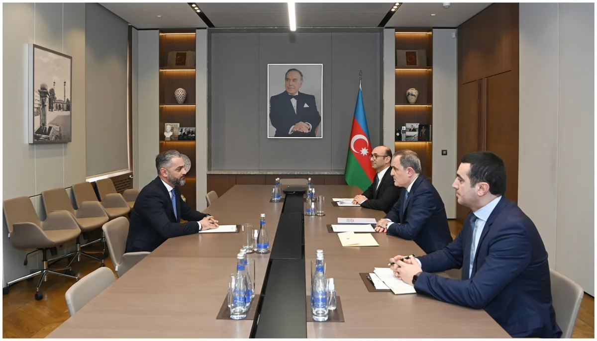 Albania's newly appointed ambassador presents credentials to Azerbaijan's foreign minister