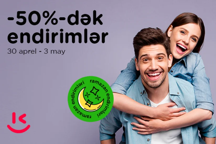 “Kontakt”da çoxdan gözlədiyiniz Ramazan kampaniyası başladı-50%-dək ENDİRİM