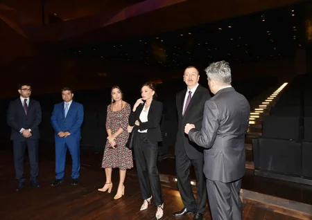 Prezident İlham Əliyev Bakı Konqres Mərkəzinin açılışında iştirak edib