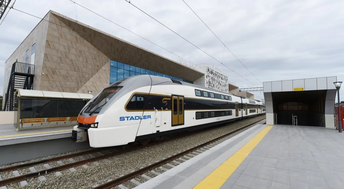 Azərbaycan Dəmir Yolları sərnişin daşımalarını 33 % artırıb