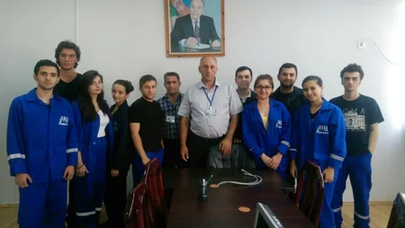 BANM-in tələbələri Neft Daşlarında təcrübə keçirlər