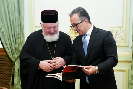 Ramin Məmmədov Rumıniya Pravoslav Patriarxal Kilsəsini ziyarət edib